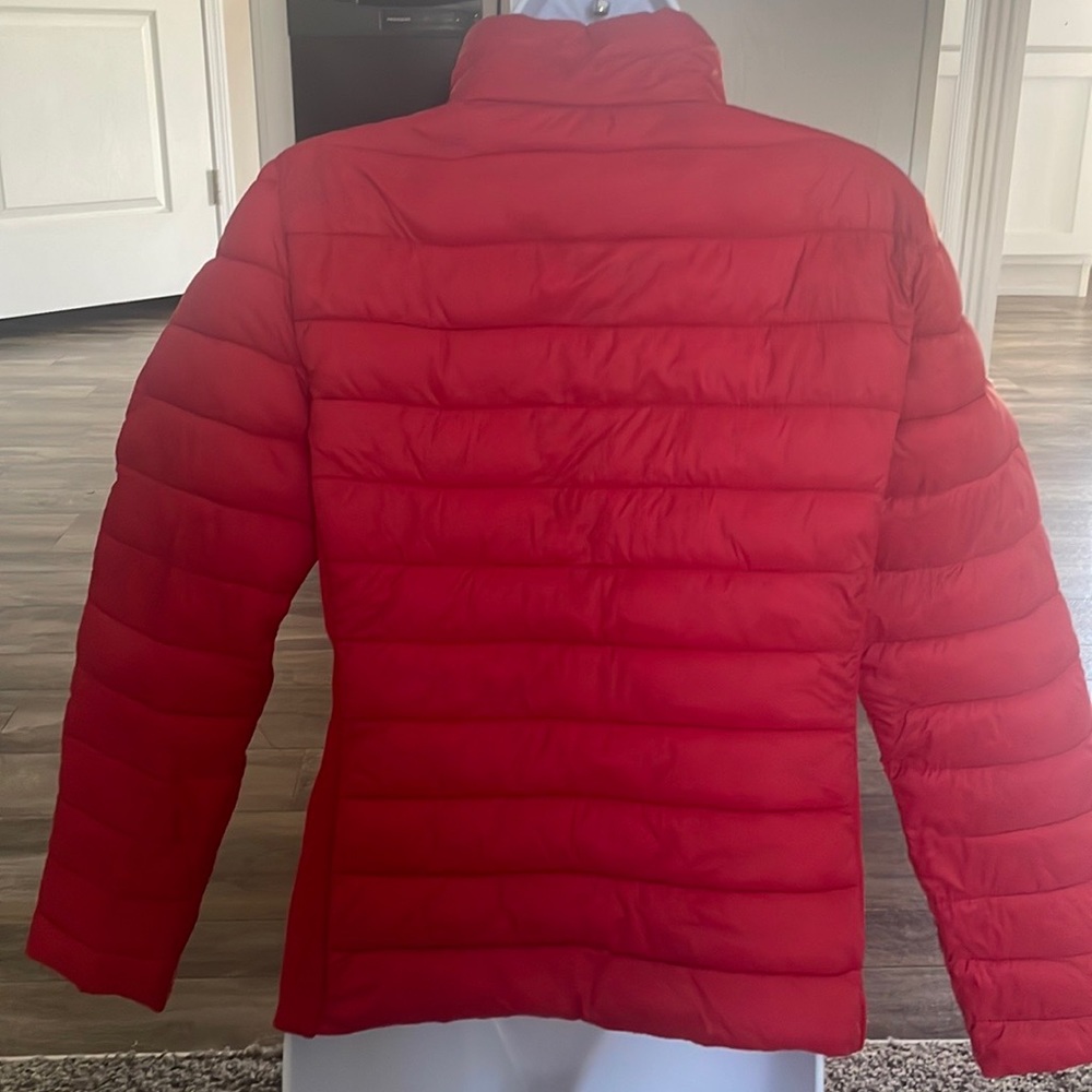 Red Puffer Jacket. - image 2